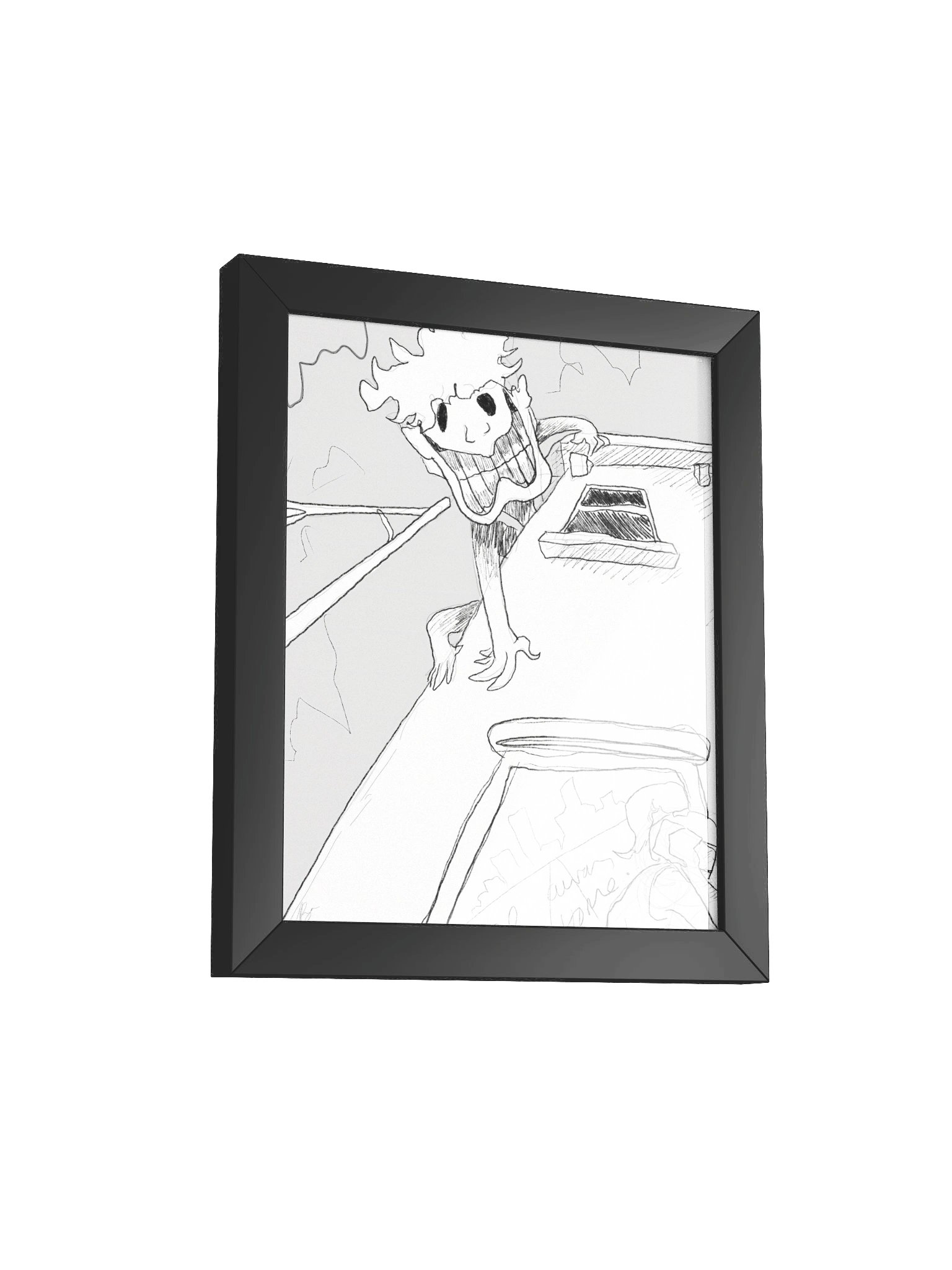 Too Late — Framed Print product image (103)