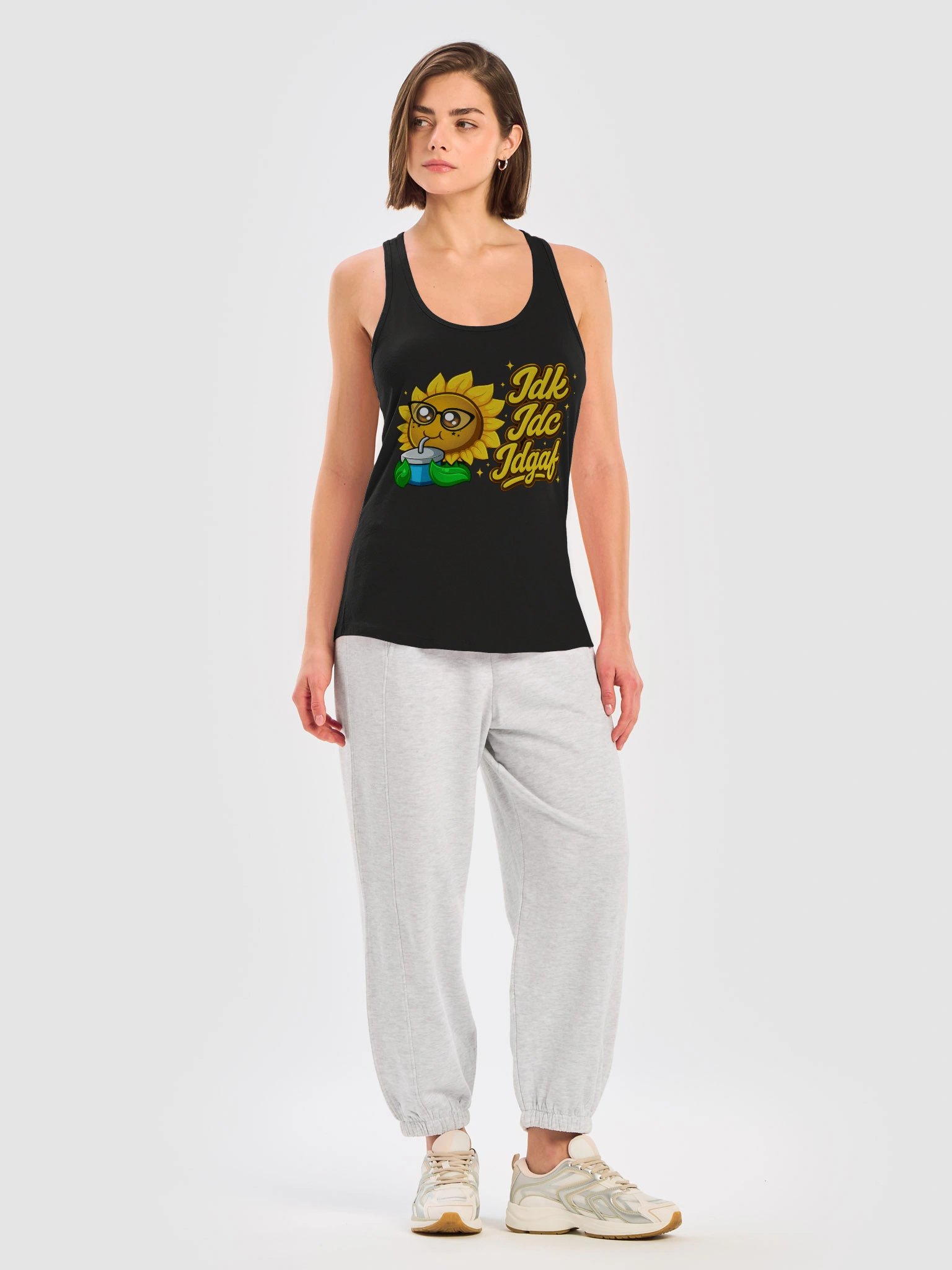 IDK IDC IDGAF Tank! product image (29)
