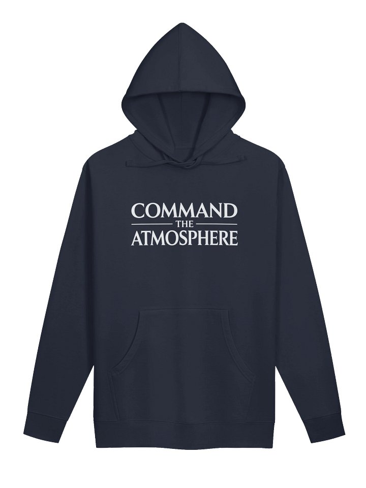 COMMAND THE ATMOSPHERE | Unisex Hoodie (Navy) product image (1)