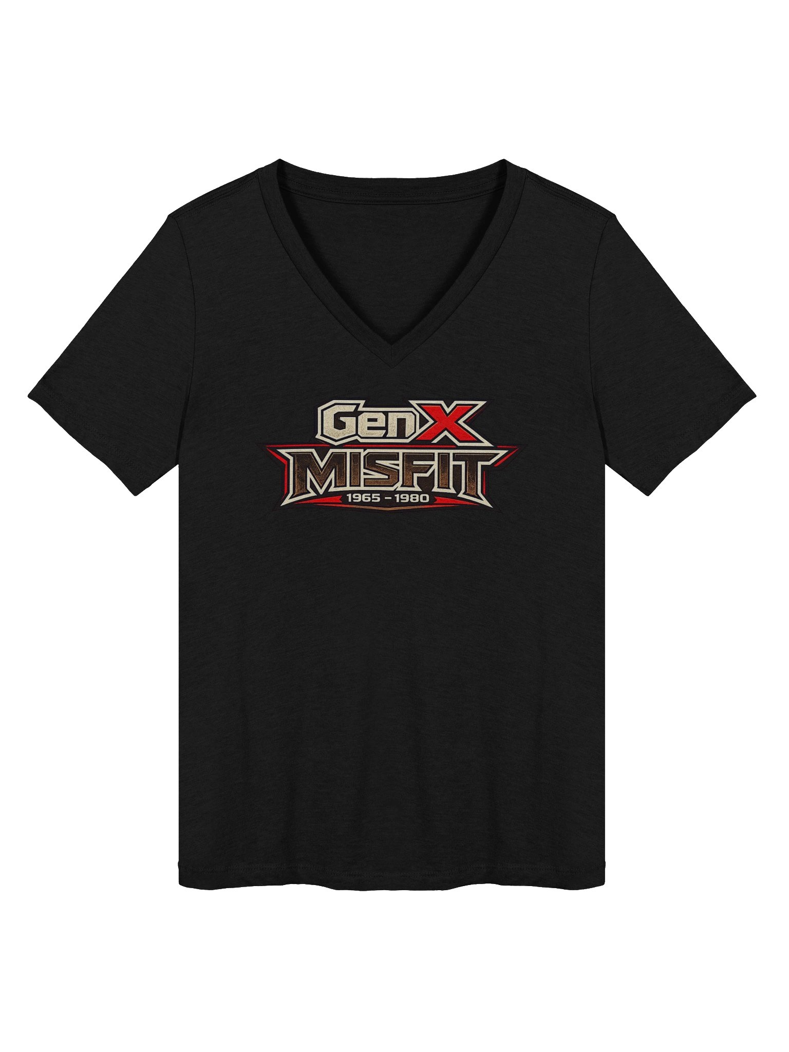 GenX Misfit - Ladies V-Neck Tee product image (5)