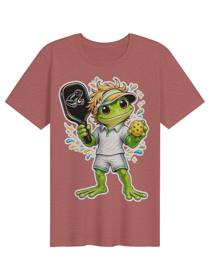 Frog Pickleball Cartoon Tee product image (9)