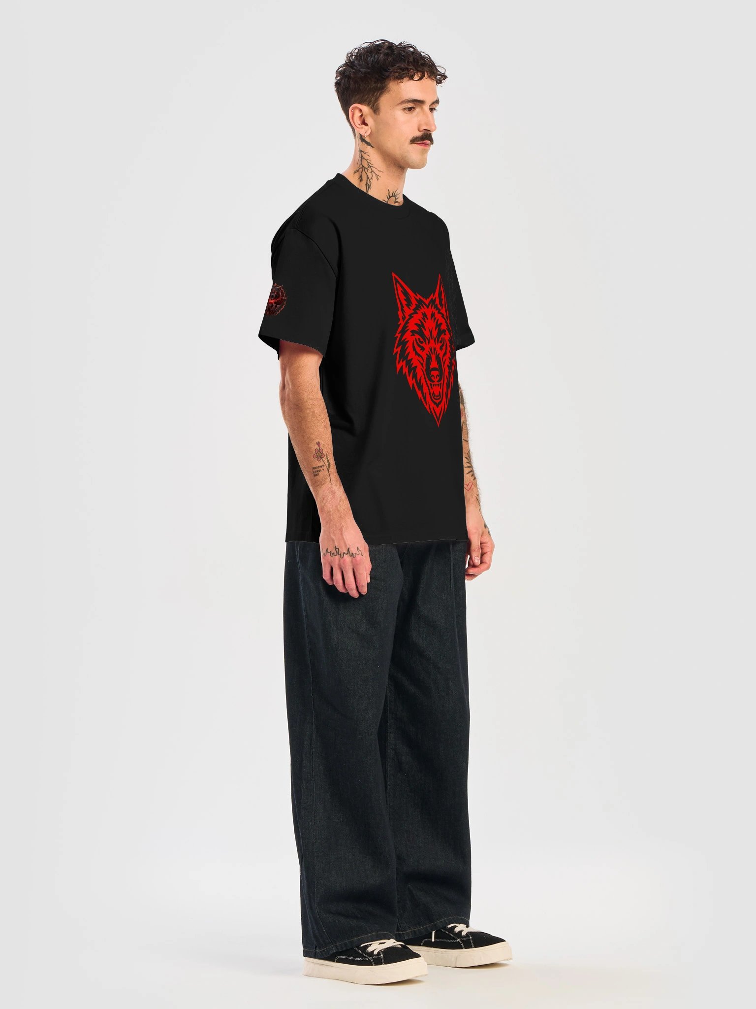 Blood Wolf Heavy Tee product image (25)