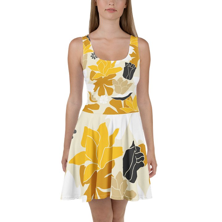 Floral Harmony All-Over Print Skater Dress product image (2)