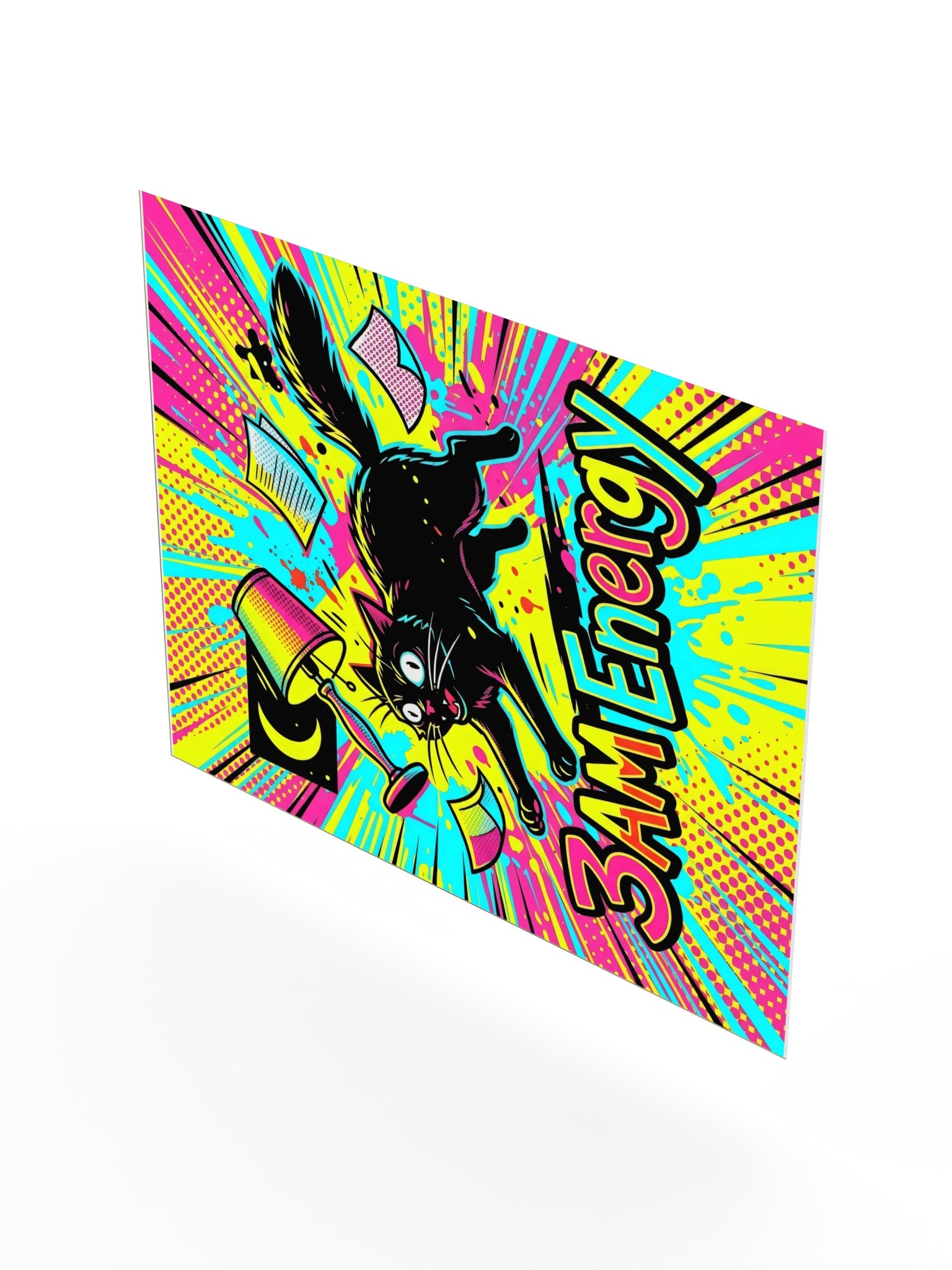 3AM Zoomies Cat Poster product image (22)