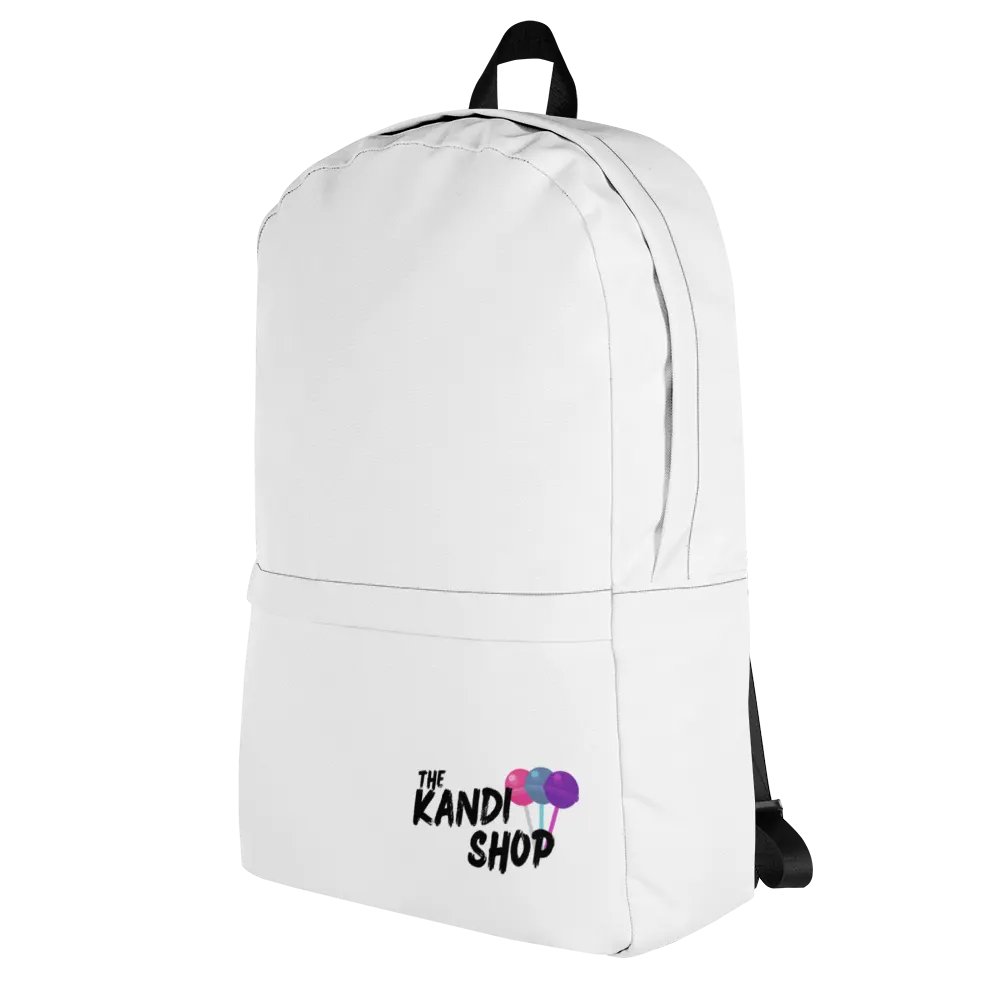 The Kandi Shop All White Back Pack product image (3)