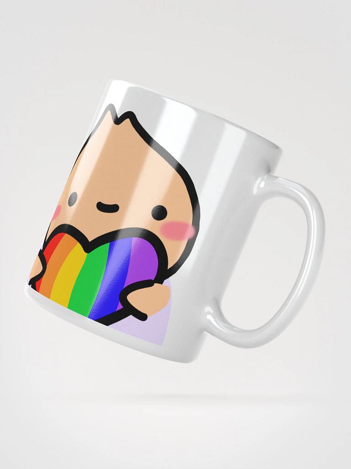 Dumpling Pride Heart | Glossy Mug product image (4)