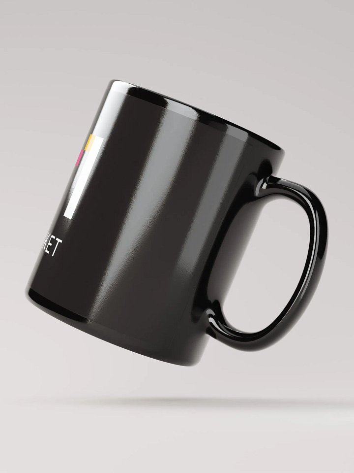 GDM Logo Black Glossy Mug product image (4)