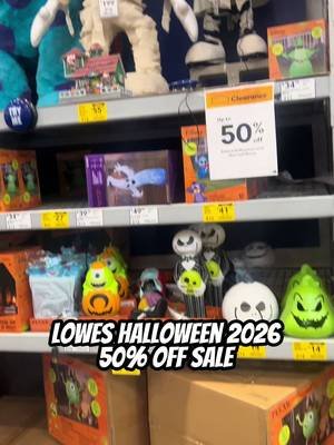 2026 Lowes Halloween 50% Off Sale | Discounted Animatronics & More  Today I went to my local Lowe’s to see what was on sale for there Halloween lineup for this year. I ended up picking up this toxic slime tombstone for $49 since I like the design of it.  Don’t forget to like, comment, subscribe, and share this video and more content is coming soon.  #halloween #halloweendecor #spirithalloween #spookyseason #halloweenprops 
