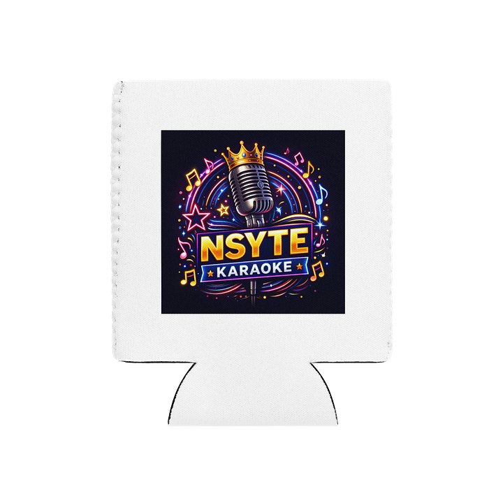 Nsyte karaoke beer cozy product image (1)