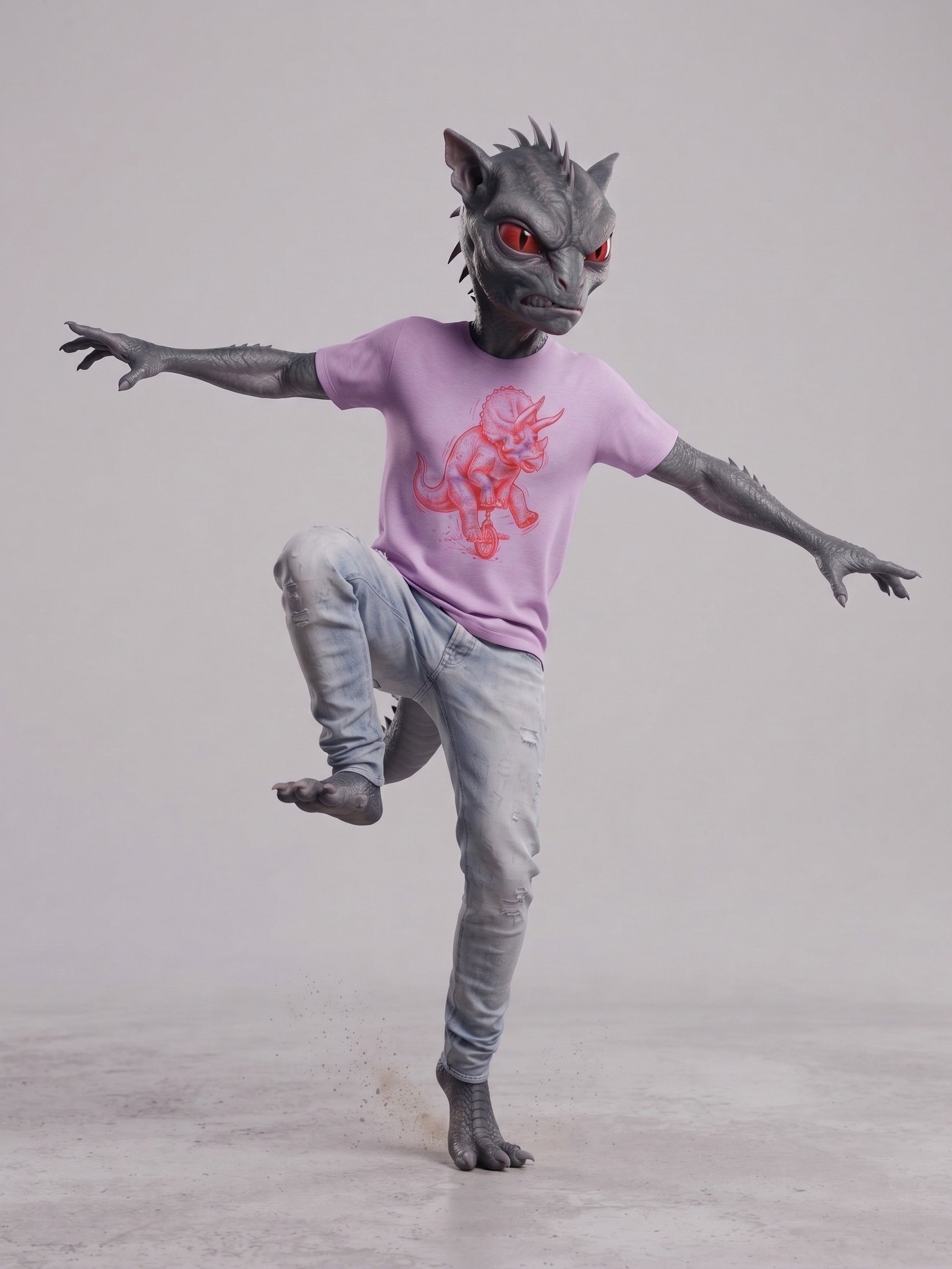 Dino Unicycle Expert Tee product image (4)