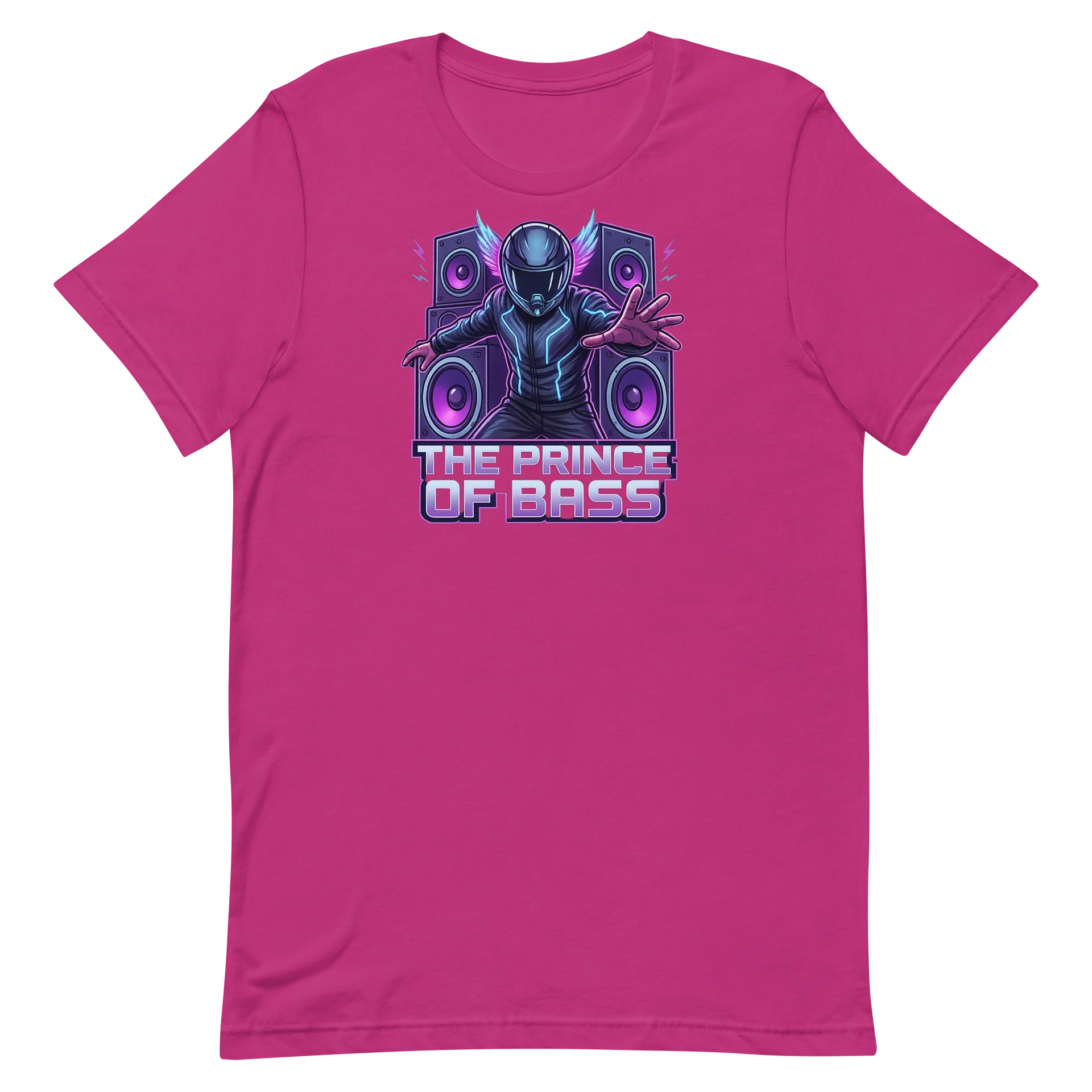 Prince of Bass Neon Bass Graphic Tee product image (2)
