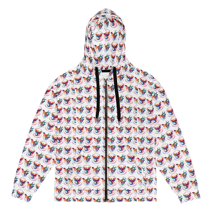Logo zip hoodie product image (1)