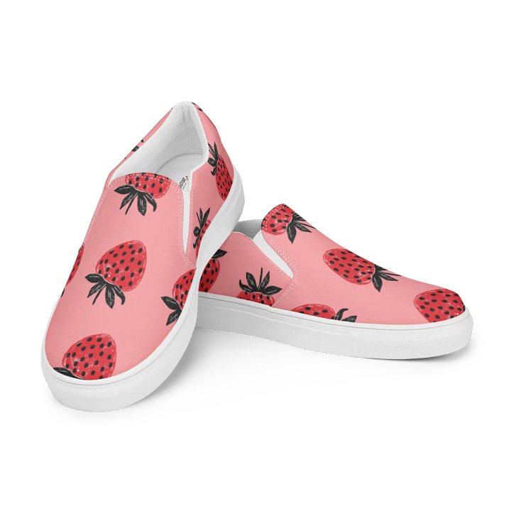 Strawberry Fields Slip-On Canvas Shoes product image (1)