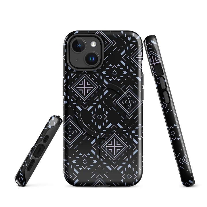 Cipher iPhone 17 Tough MagSafe Case - Shockproof Dual-Layer Geometric Protective Cover product image (1)
