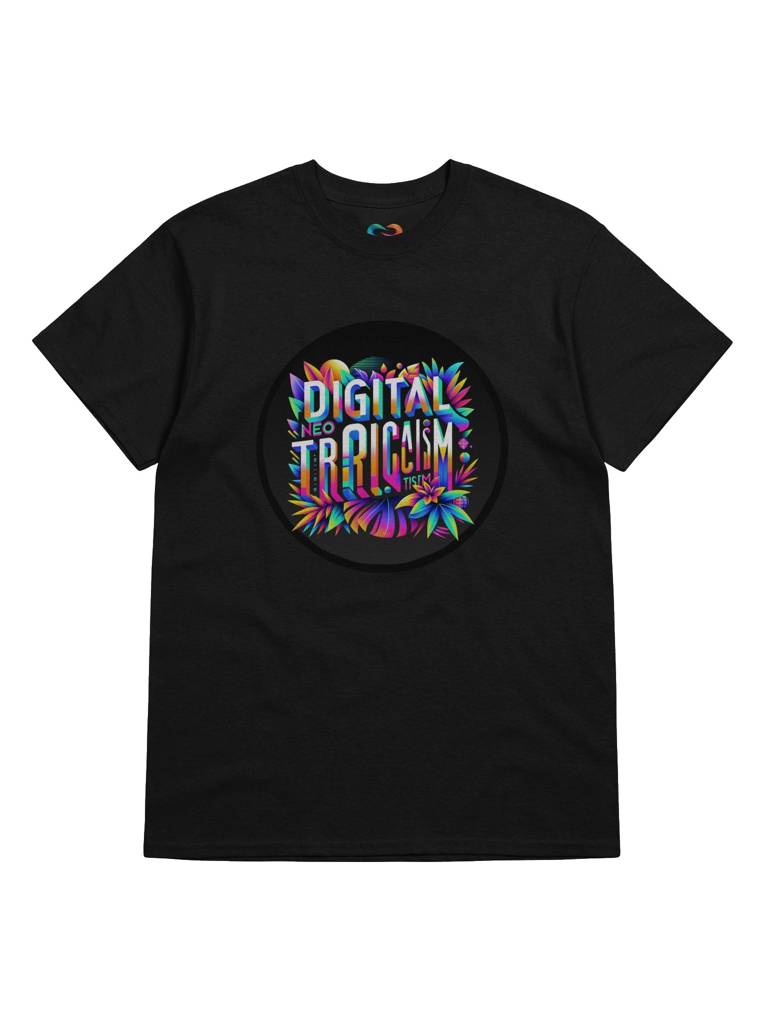 LIMITED EDITION - CNX Core Chest Unisex Tee — Digital Neo Tropicalism 007 product image (1)