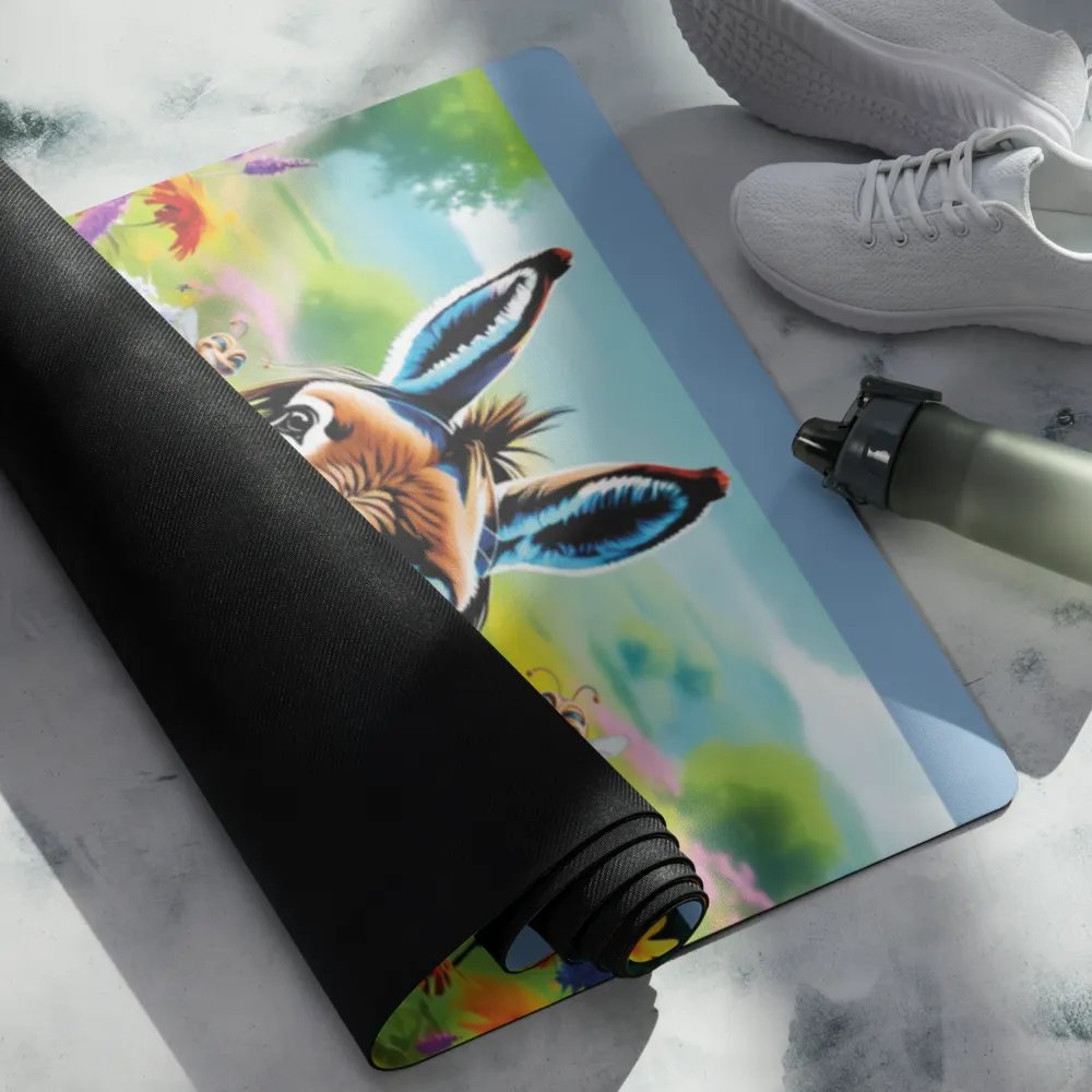 Donkey Don't Bug me Yoga Mat product image (7)