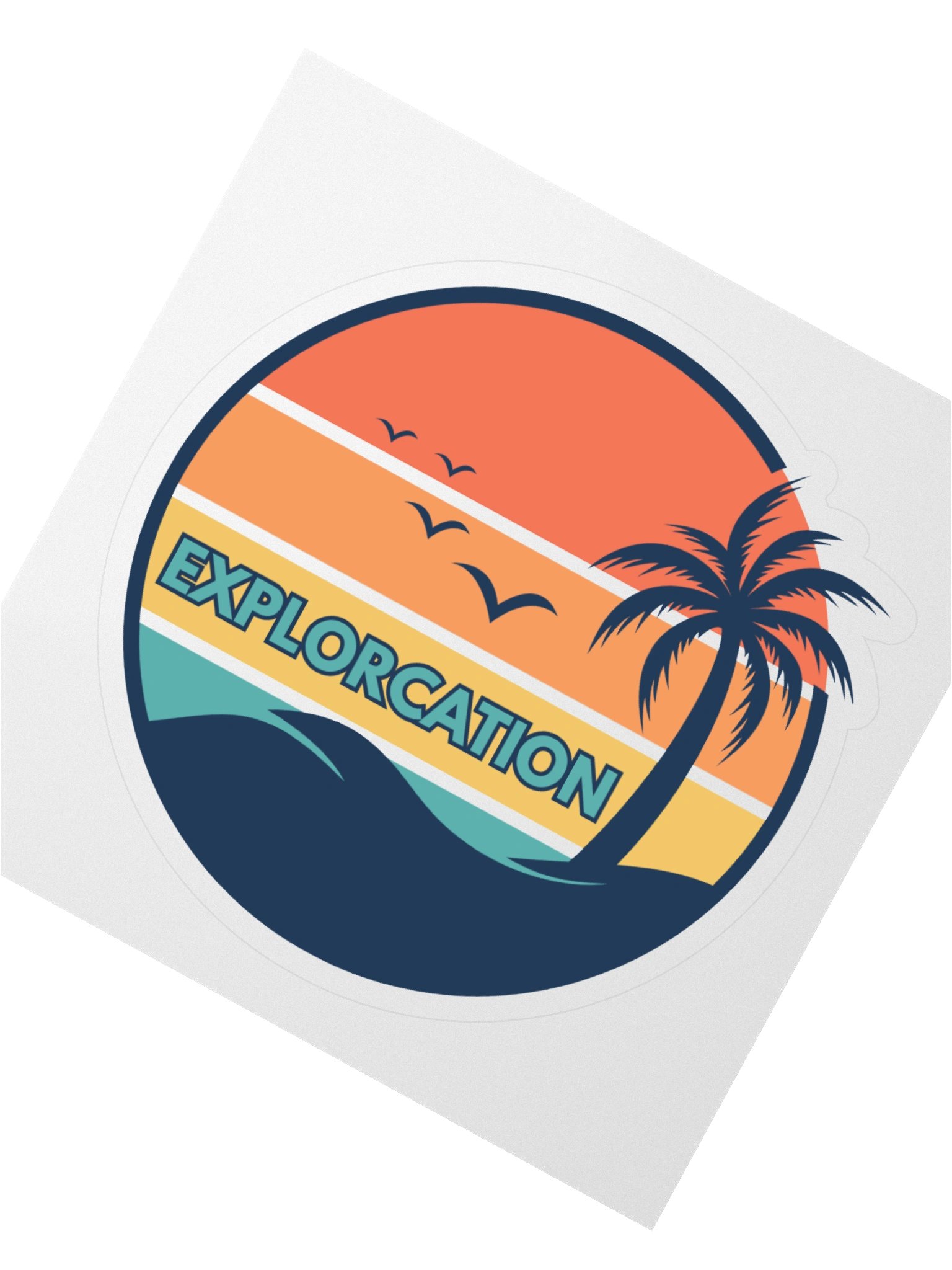 Retro Sunset Sticker product image (2)
