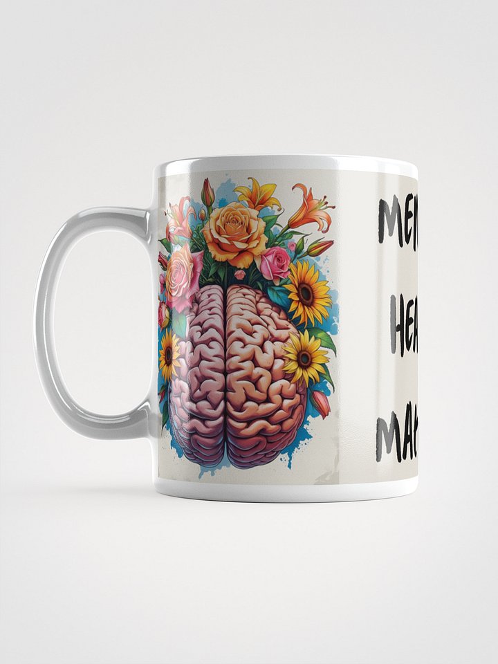 Floral Mental Health Mug product image (1)