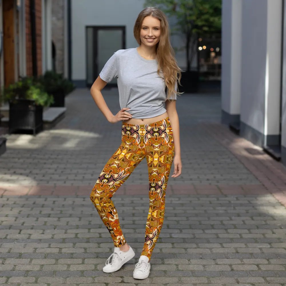 Autumn Kaleidoscope Leggings product image (9)