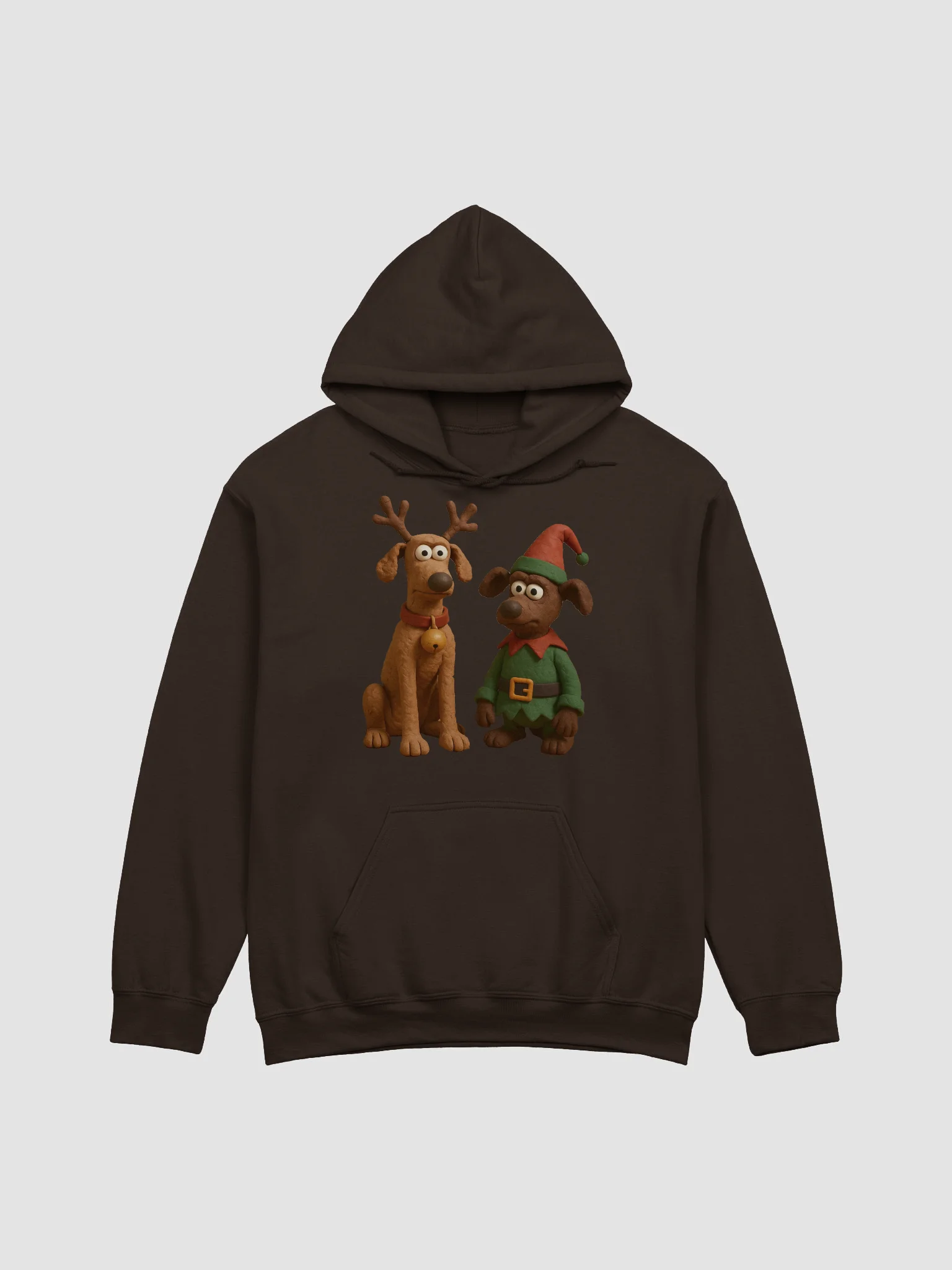 reindeer and elf festive doggo product image (1)