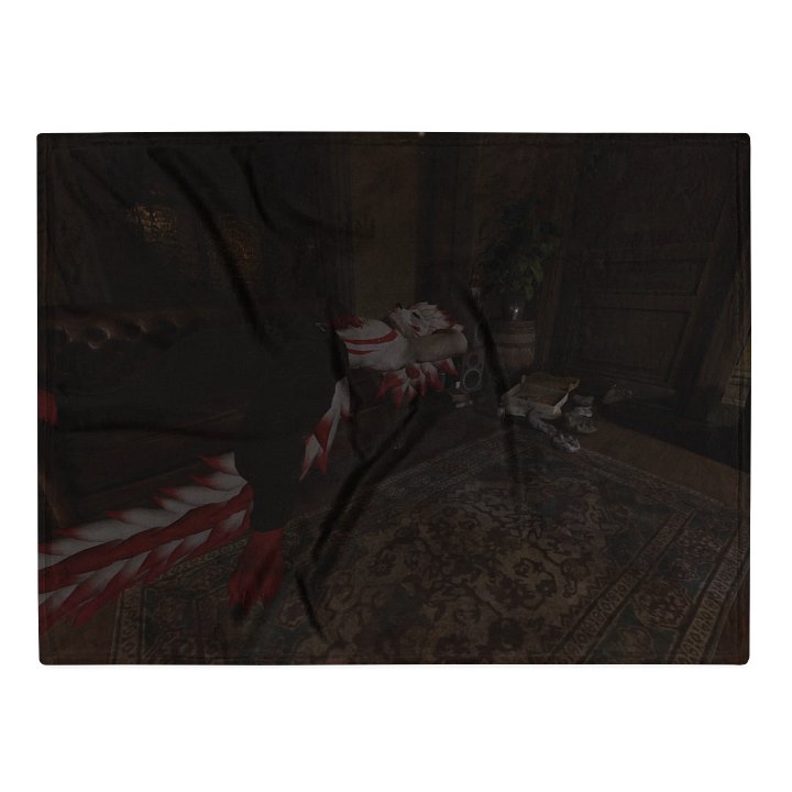 Nightbeast Niko Throw Blanket product image (2)