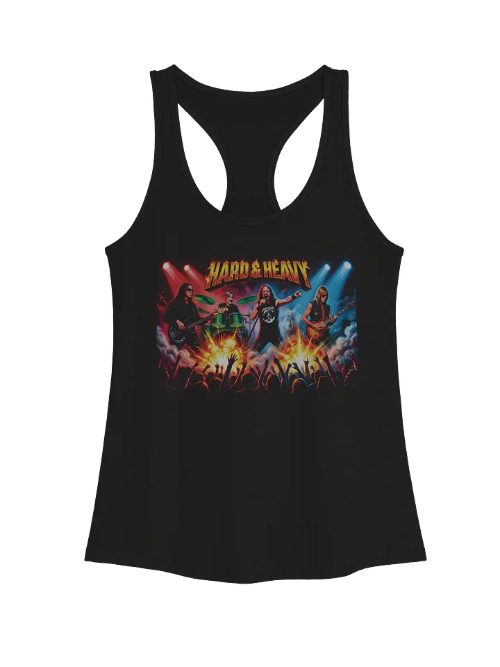 Hard & Heavy Live Racerback Tank product image (1)