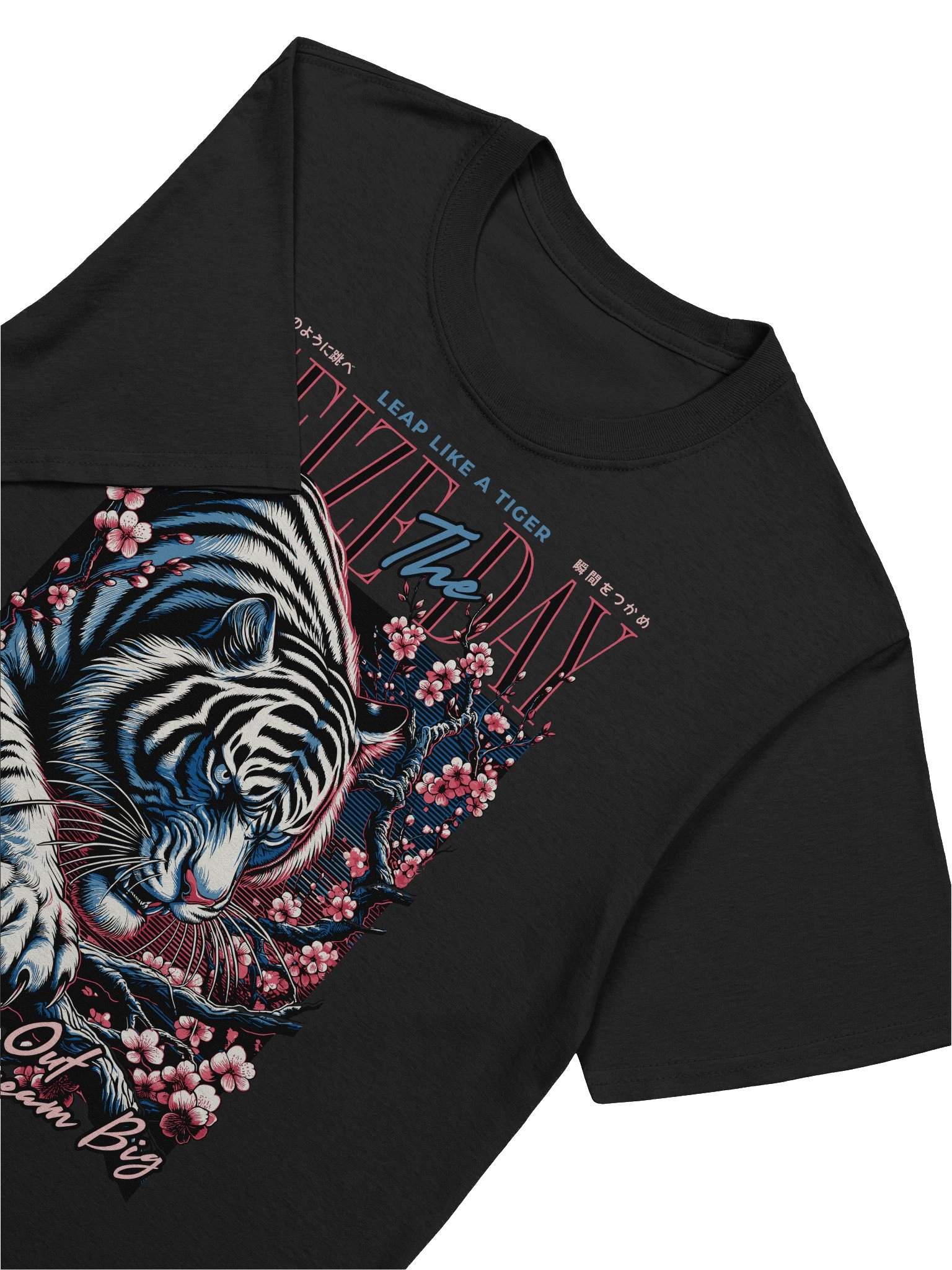 Leap Like a Tiger Seize the Day T-Shirt - Gildan Softstyle product image (5)