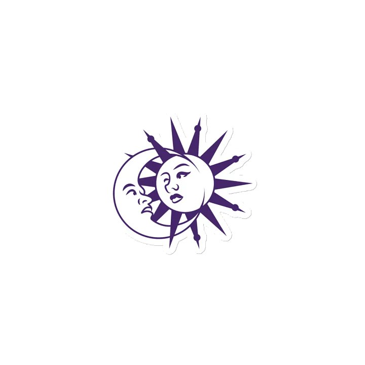 Celestial Faces Die-Cut Magnets product image (1)