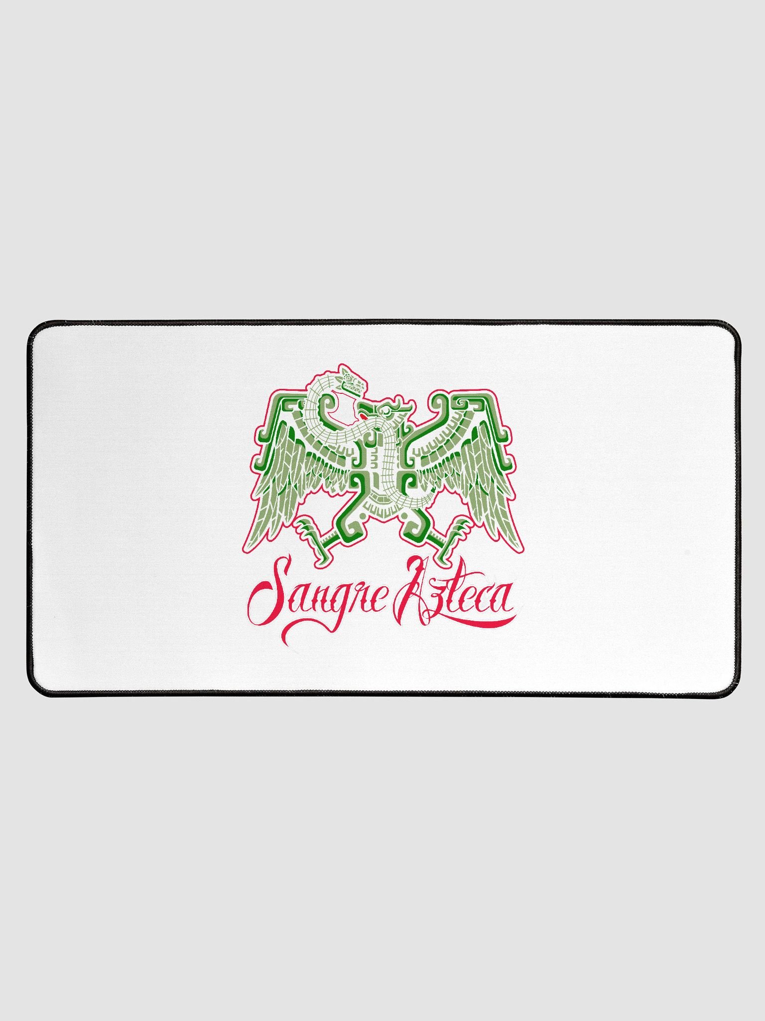 Desk Mat – Sangre Azteca Serpent Minimalist Printed Desk Pad for Office & Home product image (1)