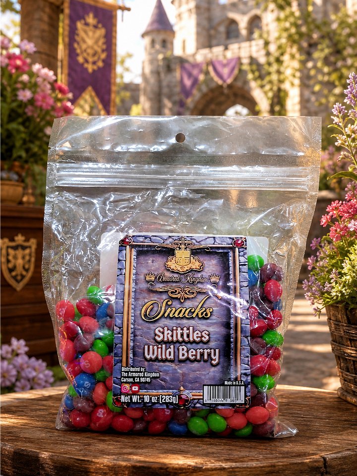 The Armored Kingdom Skittles Wild Berry-Sweet & Tangy-Sweet Snack-Yummy-Candy product image (1)