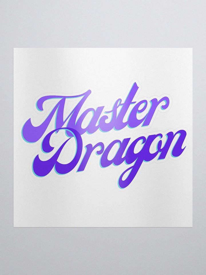 Master Dragon Sticker product image (1)