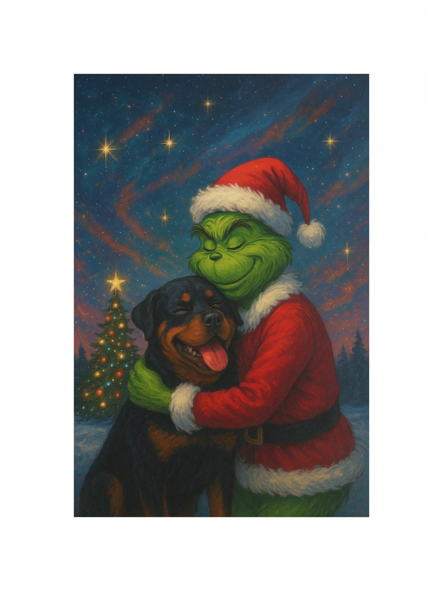 Rottweiler & Grinch Poster product image (10)