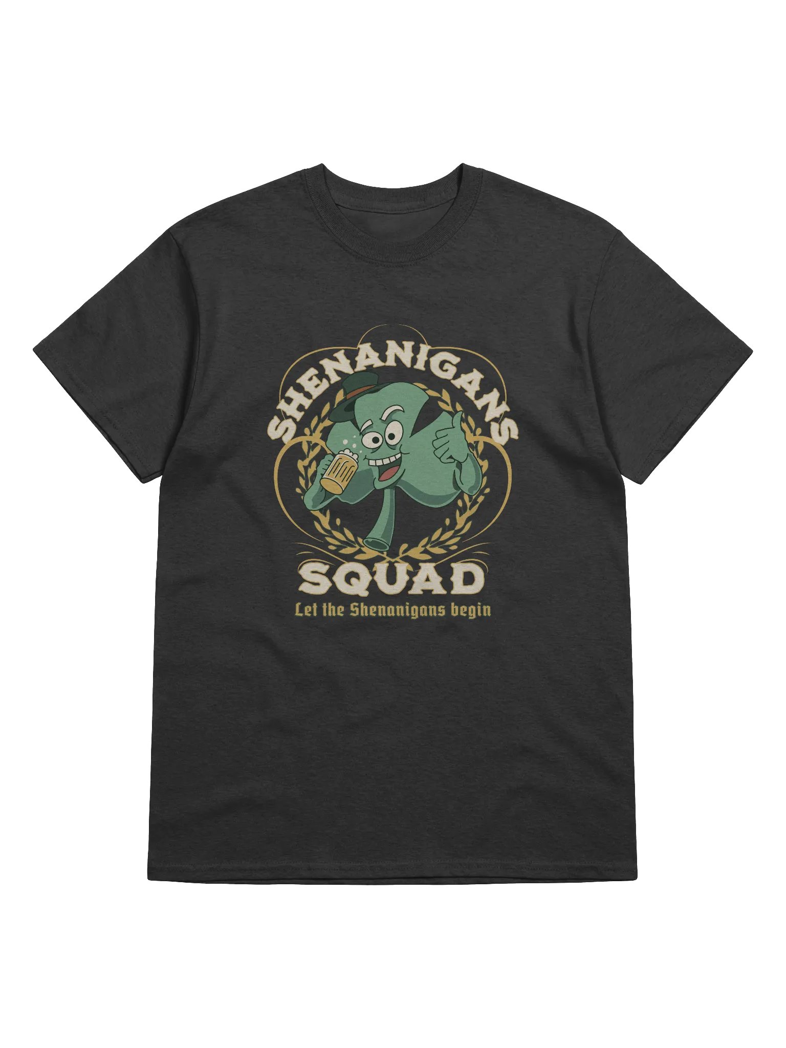 Shenanigans Squad T-Shirt | Funny St. Patrick’s Day Drinking Team Tee product image (29)