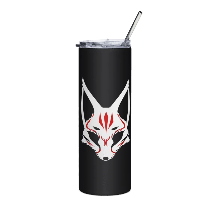 【VIXWYTCH】Fox Mask Metal Tumbler product image (1)