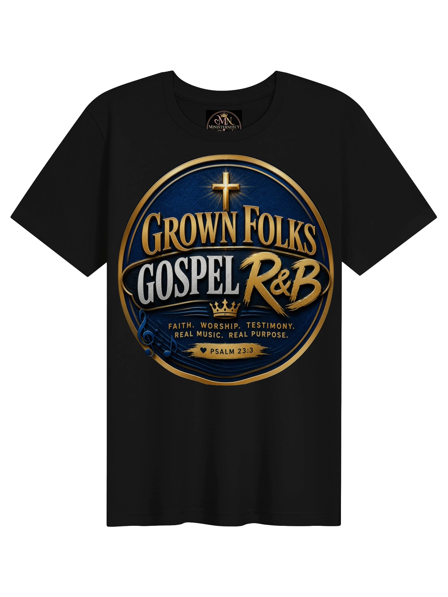 Grown Folks Gospel R&B Faith Tee product image (1)