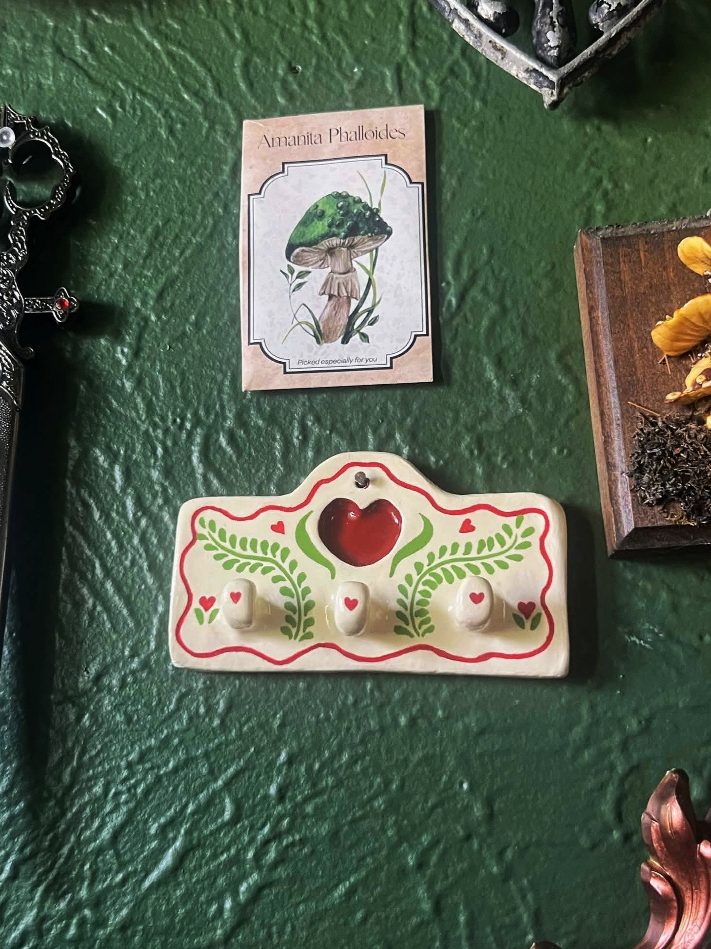 Folk Art Key Hook product image (2)