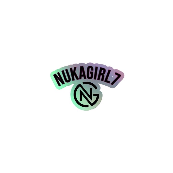NukaGirl7 Sticker (holographic) product image (1)