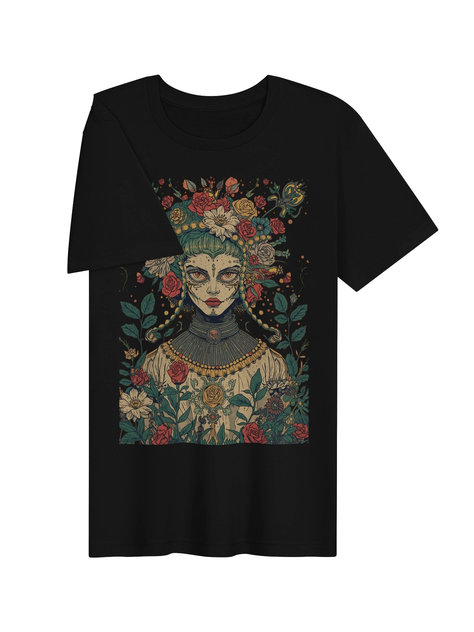 Floral Crown Portrait Supersoft Tee product image (6)