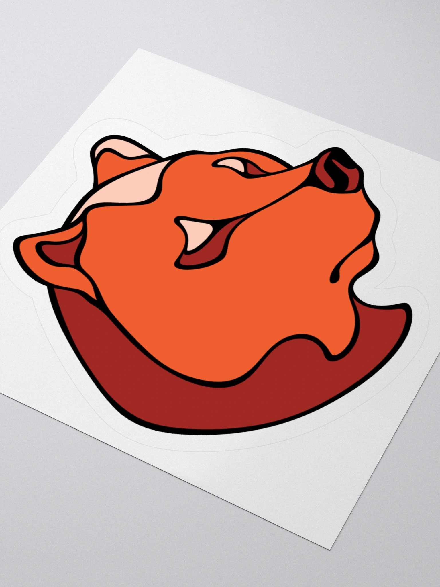 Gentle Bear - Small/Medium Kiss Cut Sticker product image (3)