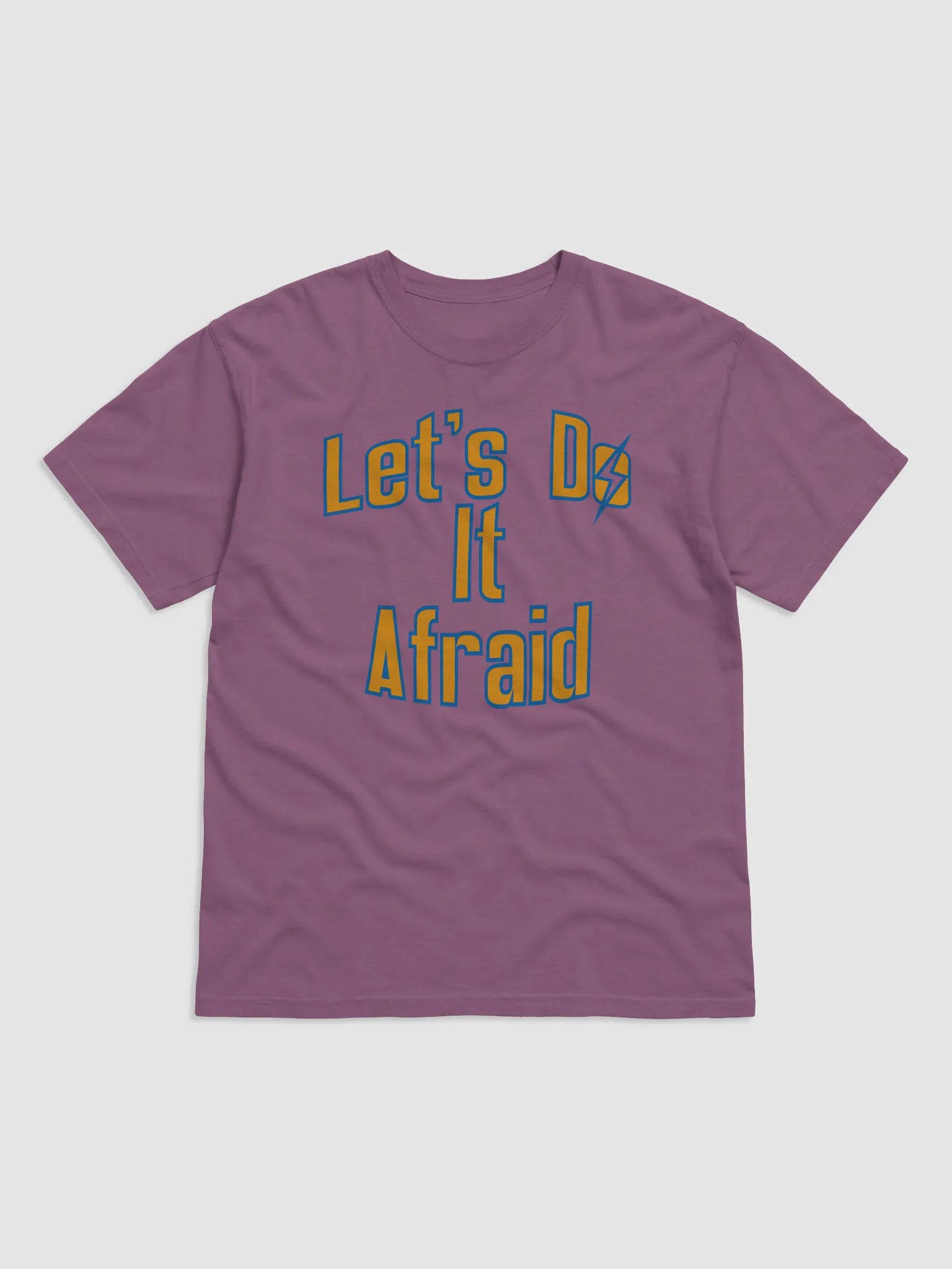 Let's Do It Afraid Heavyweight Tee product image (2)