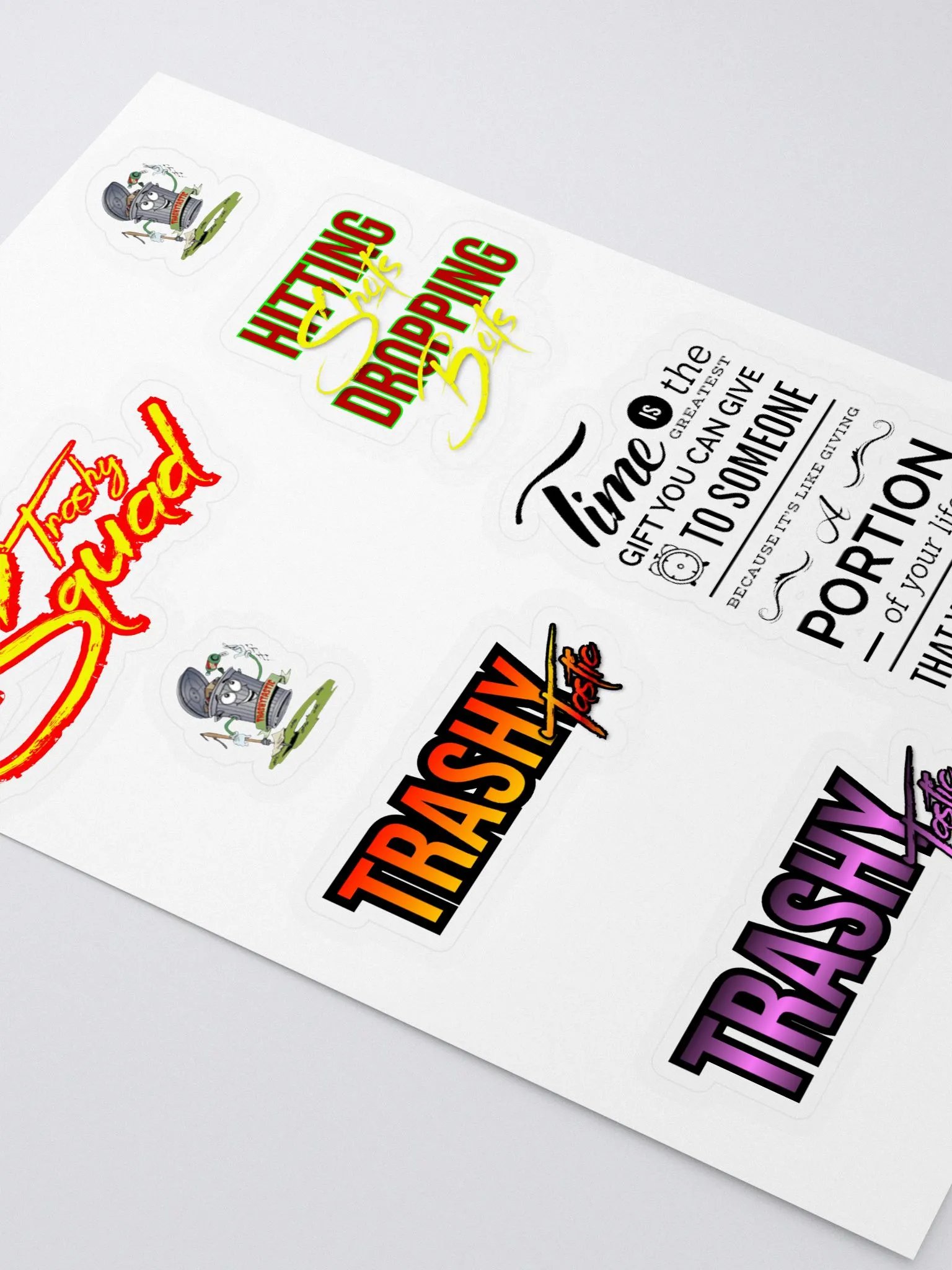 TRASHY MULTI STICKER product image (3)