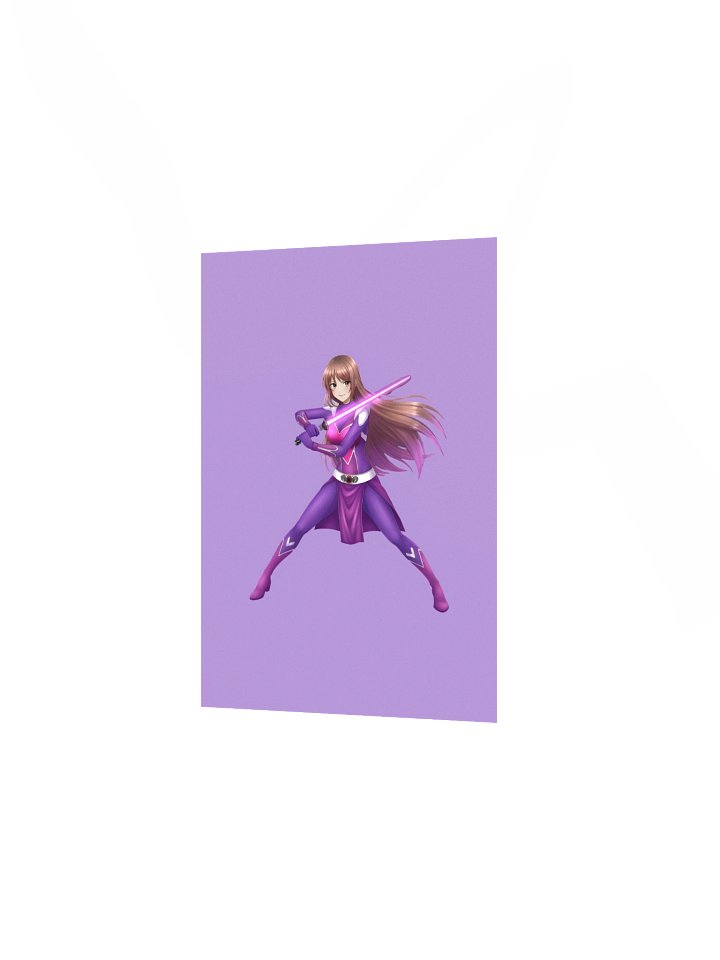 JediChickLex Galactic Hero Matte Paper Poster 5x7 product image (2)