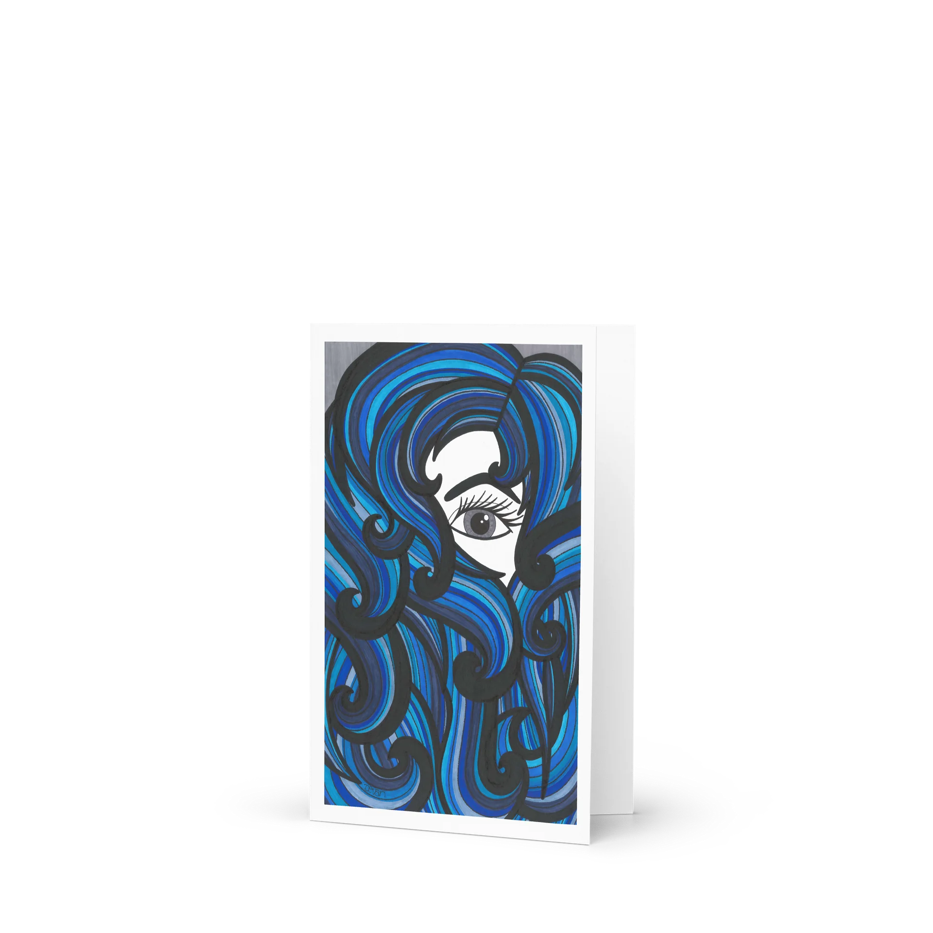 Art Card: Lady Blue product image (1)