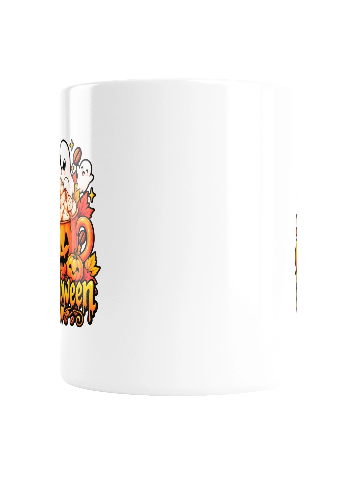 Cute Ghost Halloween Coffee Mug – Pumpkin Spice & Coffee product image (4)