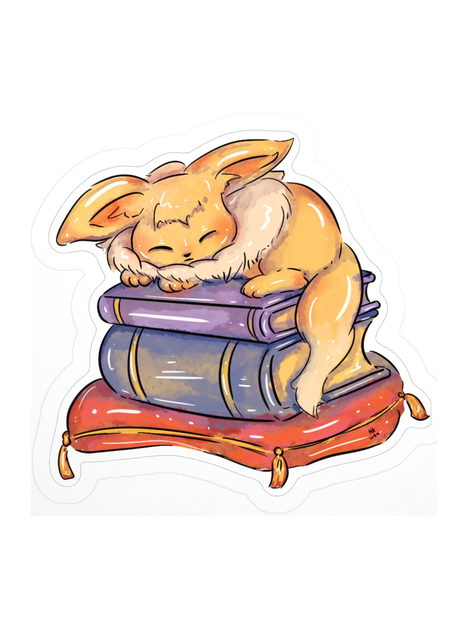 Eeve Sleeping On Books product image (3)