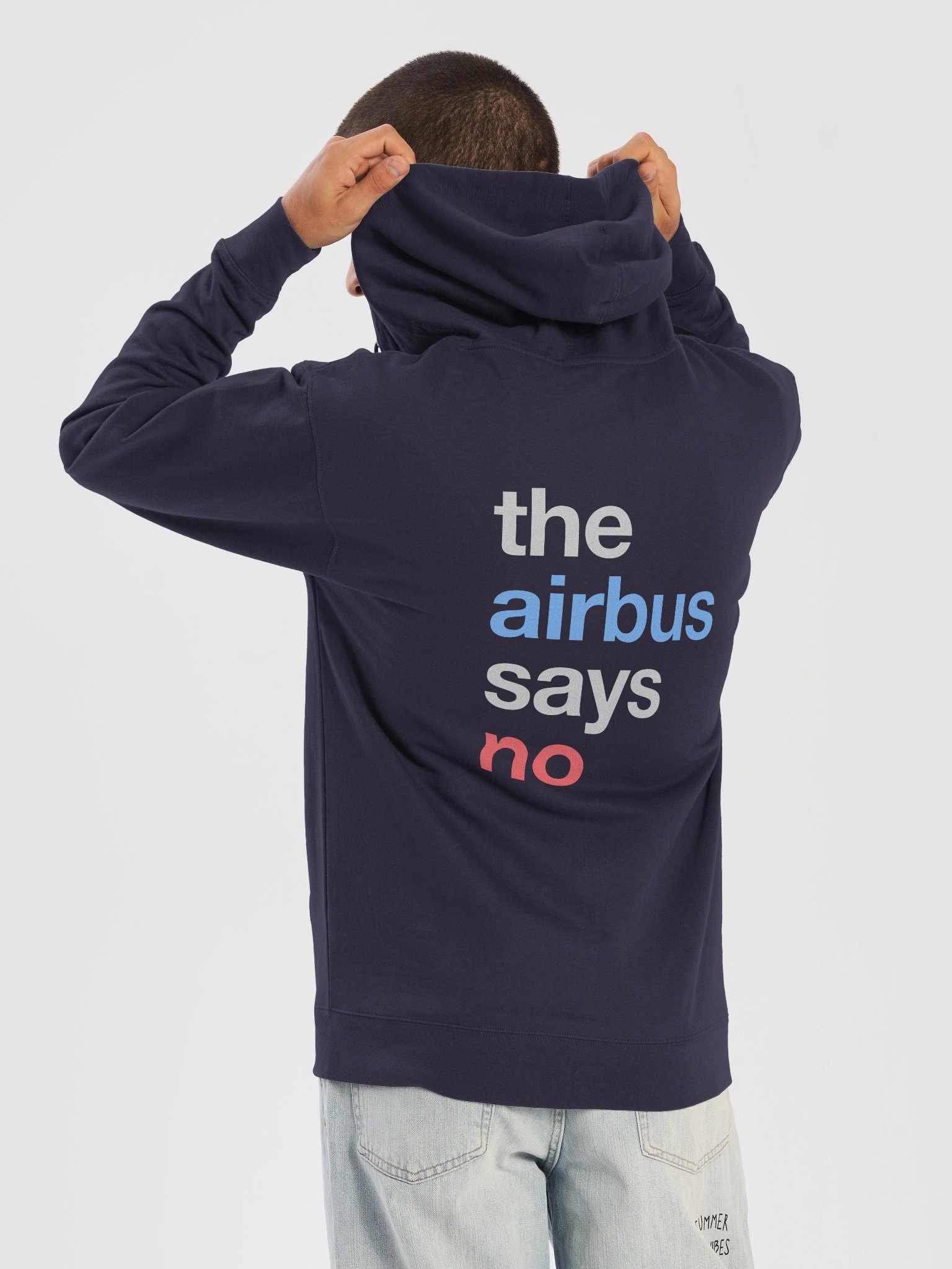 The Airbus Says No Zip Hoodie product image (14)