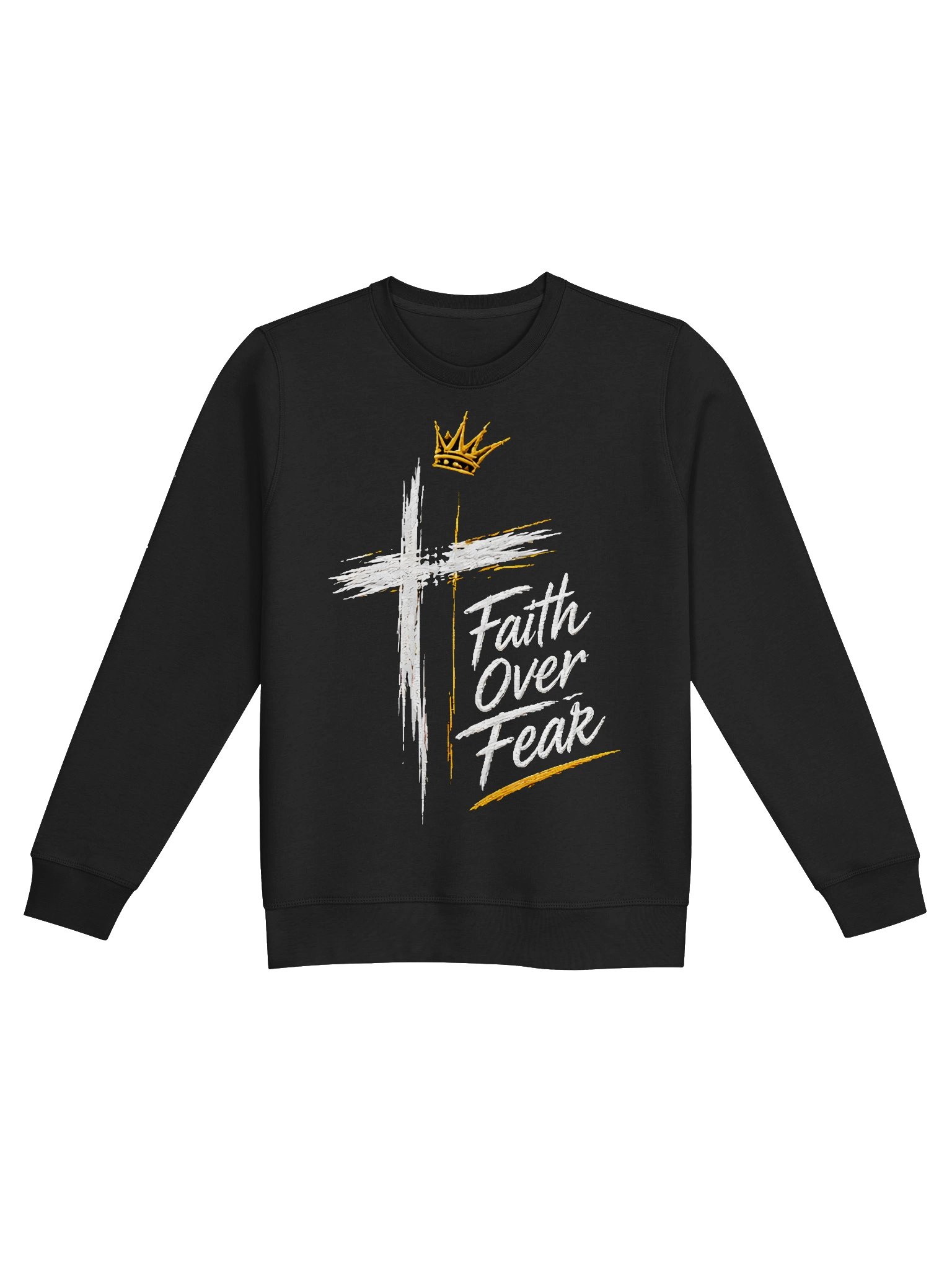 Faith Over Fear Crown Sweatshirt product image (5)