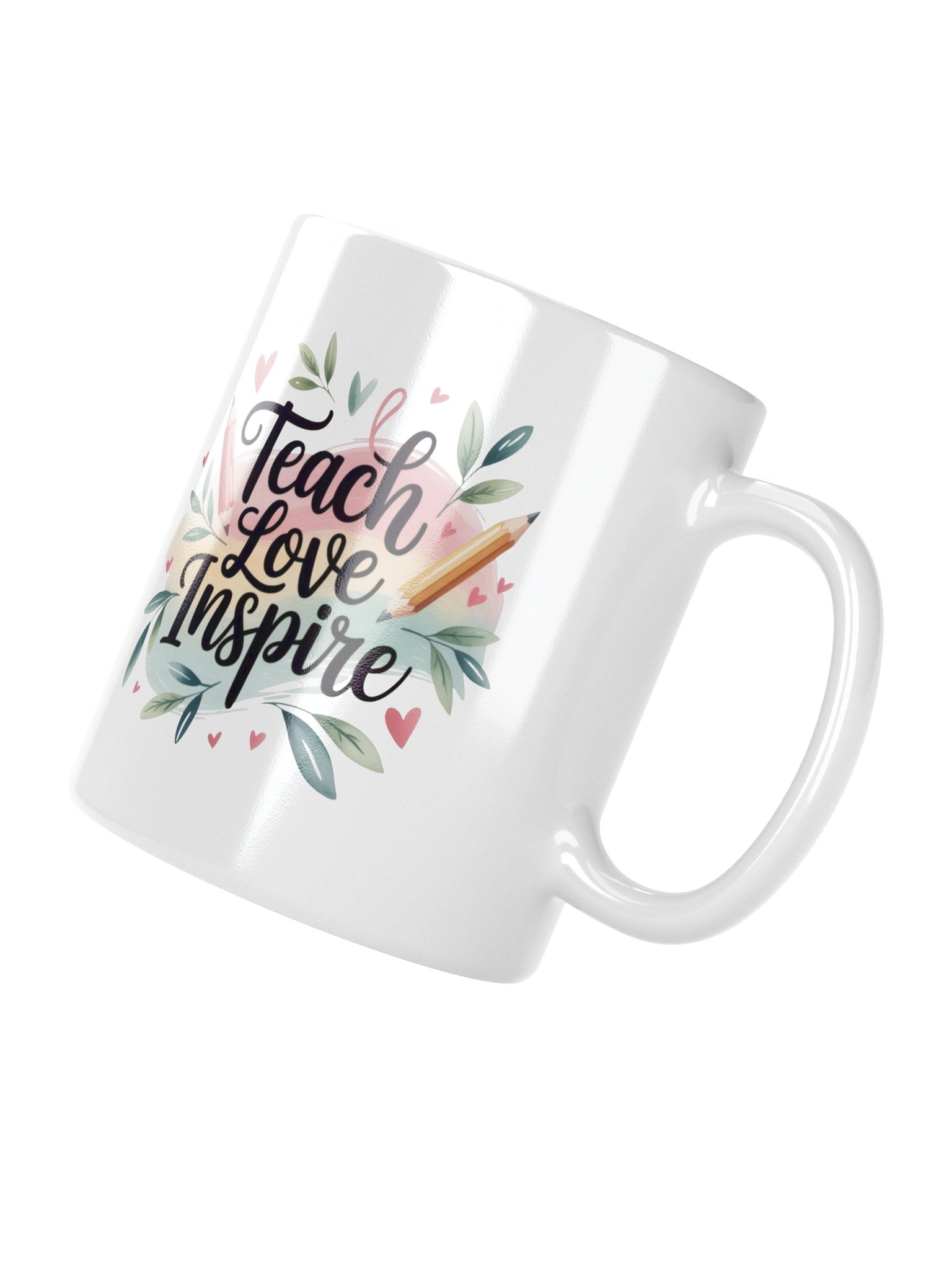 Teach Love Inspire Coffee Mug – Inspirational Teacher Gift product image (11)