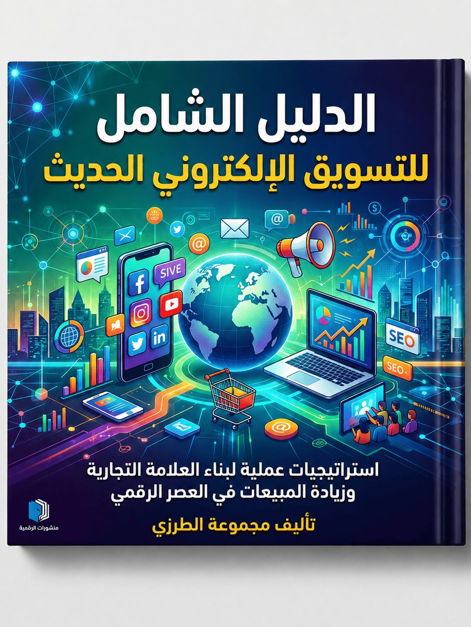 الدليل الشامل للتسويق الالكتروني الحديث product image (1)