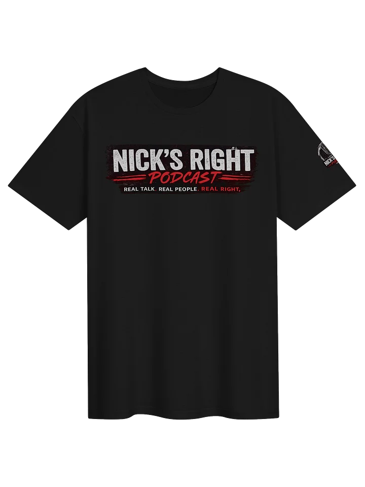 Nick’s Right Podcast Logo Tee product image (3)